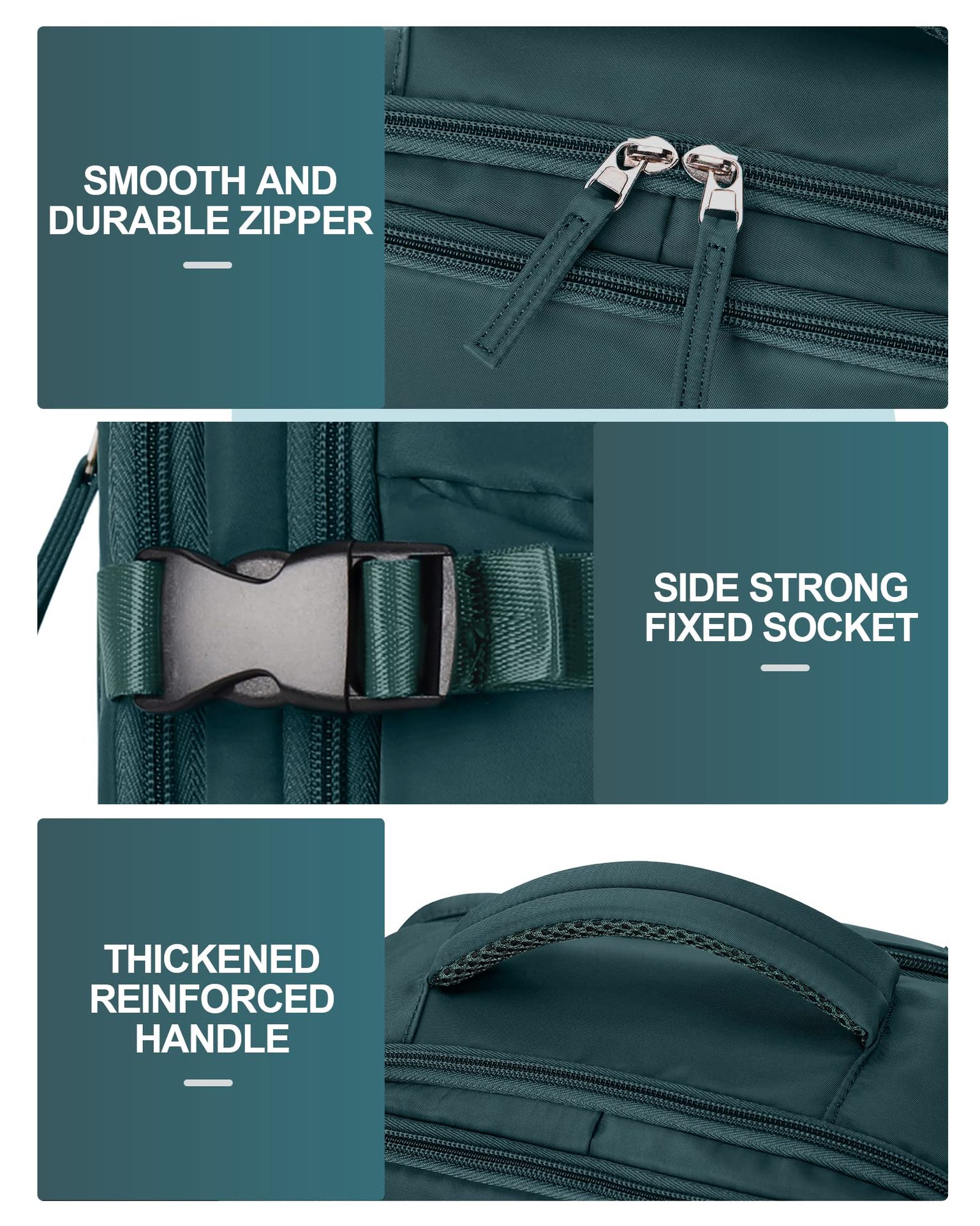 1875g Weight Nylon Lining Material Zipper Closure Type Double Shoulder Straps Strap Type Functional Backpack Bags Type Travel, Daily Occasion Nylon Material Women's Backpack Backpack Solid Color Pattern All Seasons Season Unisex Gender Streetwear Style Square Shape Solid Color Travel Daily Women's Backpack 62
