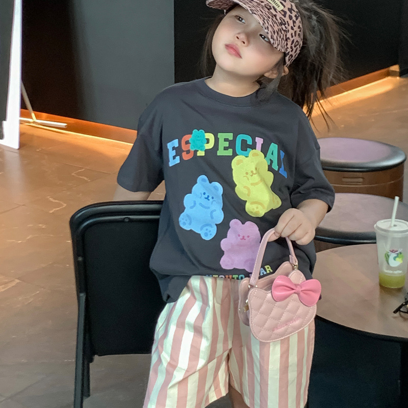 Caricatura encantadora niña búho bolsos de mano Lingge bolsos de bebé bolsos de arco dulce bolsos de niños