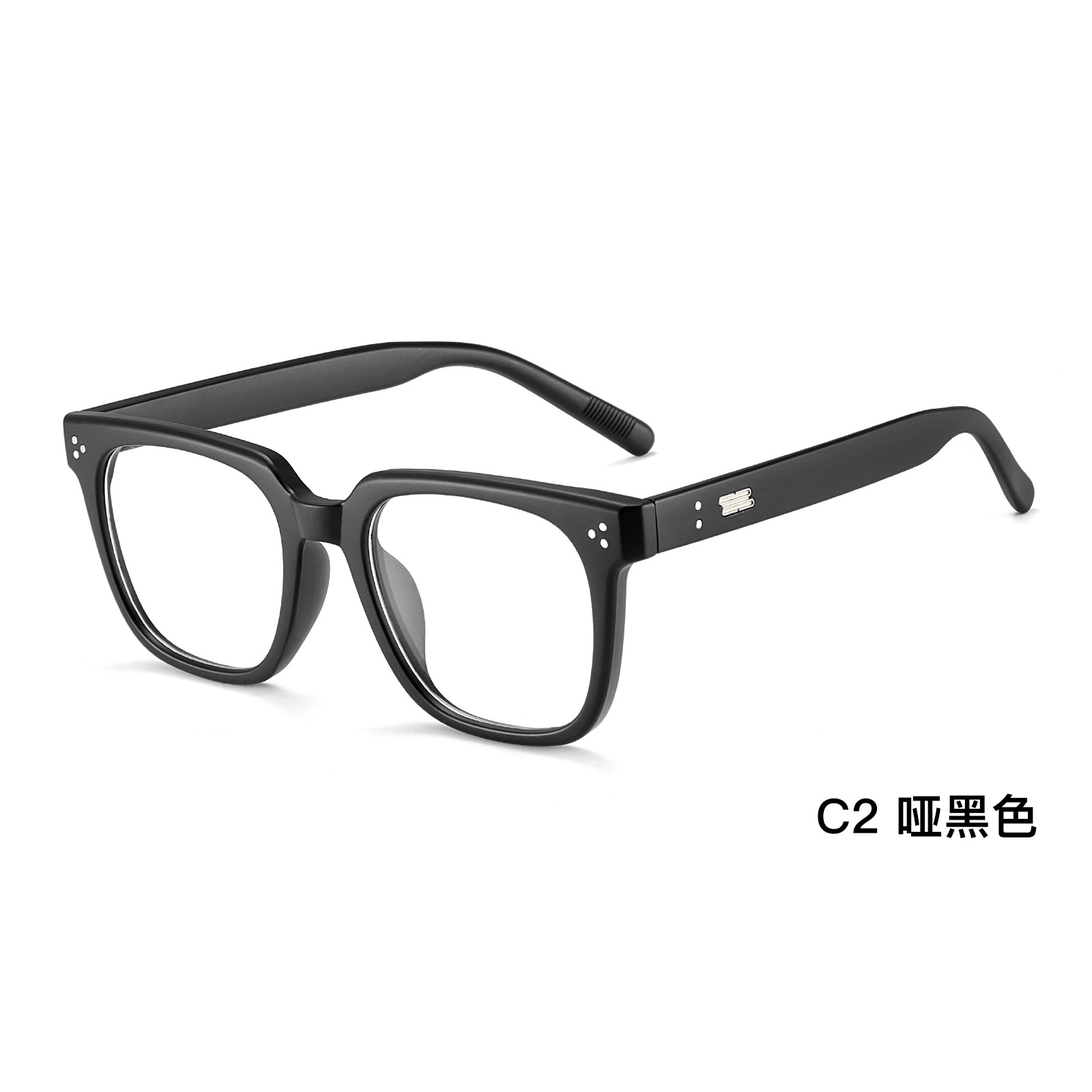 GM mismo estilo estilo ins cara simple marco negro TR celebridad de Internet marco de gafas anti-luz azul marco grande ala ancha puede equiparse con miopía Danyang lote