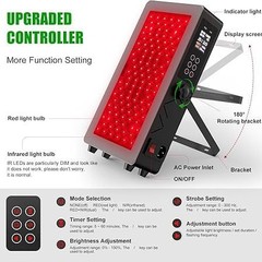 国境を越えた特別な理学療法ランプ LED 赤色光大型列ランプ時間制御 LED ランプ赤色光療法