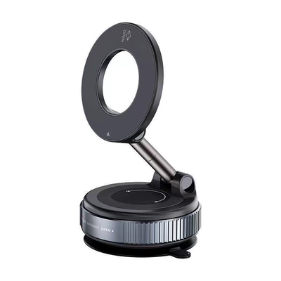 Cross-Border Exclusive Supply of Car Phone Holder with Vacuum Suction and Magnetic Attachment, 360-Degree Rotating Car Navigation Support Stand (Car phone holder) - k007-plastic-model