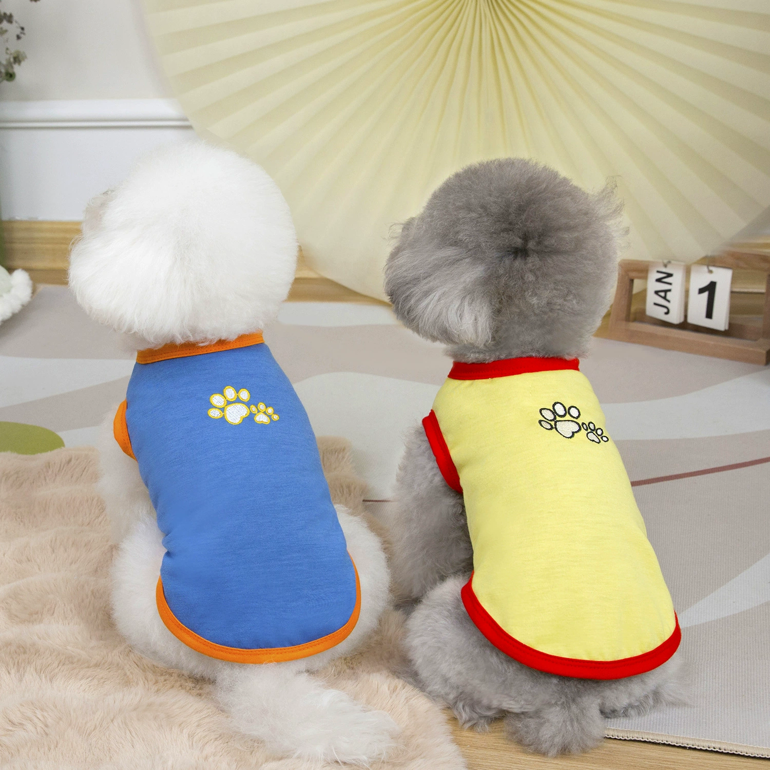 25 Yaya Vest Одежда для домашних животных Одежда для собак Весенне-летняя новая одежда для собак Тедди Летняя тонкая стильная одежда