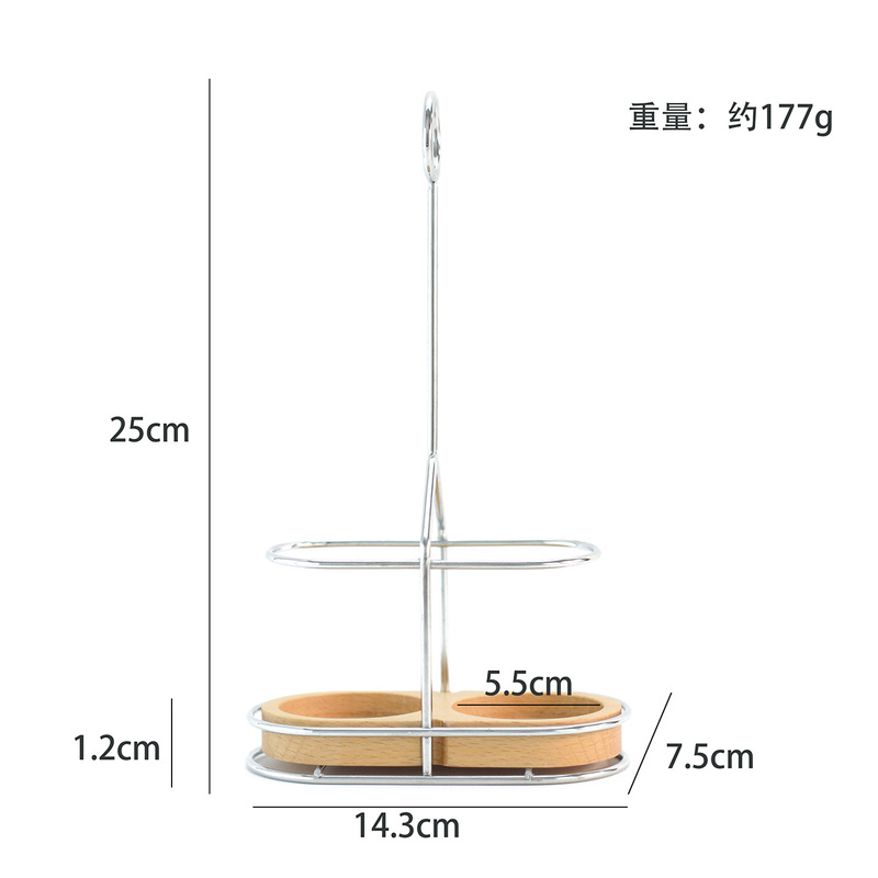 木胡椒研削ベース研磨器スタンドアカシア木アクリルハンドル底パッド研磨器ベース|undefined