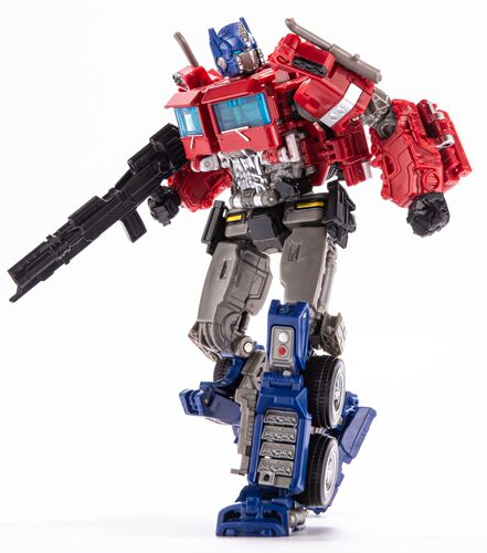 Transformed Optimus Bumblebee Pillar Toy Partial Alloy Version Children's Model Robot Race Star Commander Figure