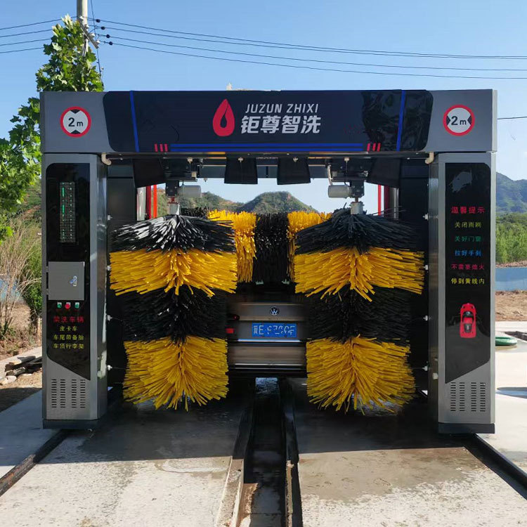 Máquina de lavado de autos para gasolinera, máquina de limpieza recíproca, autoservicio inteligente sin personal, totalmente automática de alta presión