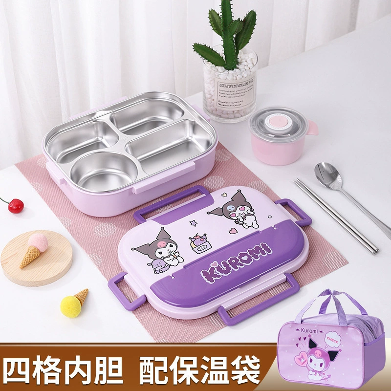 Capacious soup bowl for students stainless steel