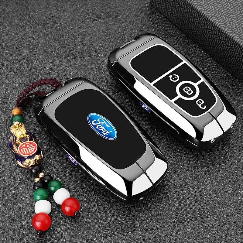 Suitable for 2025 Ford Edge L Key Cover, 25 New Edge L Supreme Luxury Edition Car Metal Buckle Case