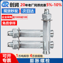 厂家销售 膨胀丝 膨胀螺栓 来图定制 4.8级8.8级热镀锌膨胀螺栓