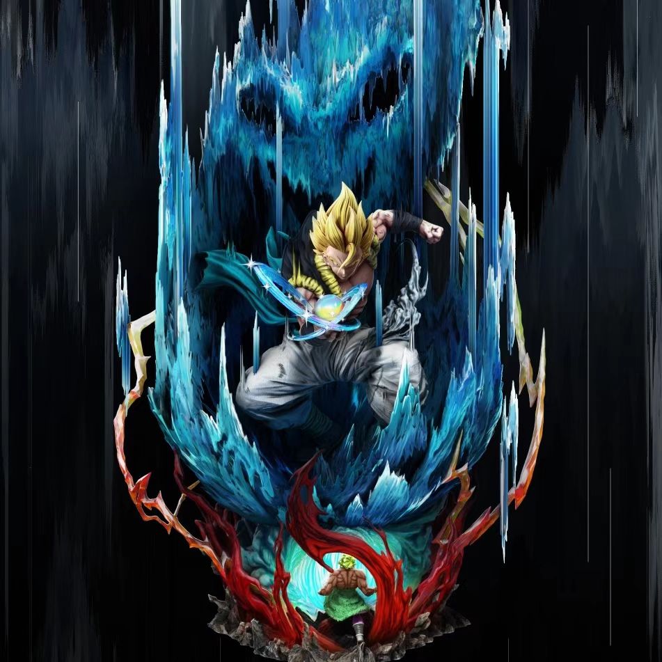 드래곤 볼 블라인드 박스 손으로 만든 슈퍼 세 화이트 신 WUKONG VEGETA TRANKS GITA 애니메이션 장식품 장난감