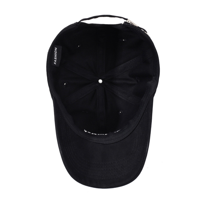 Gorra de béisbol para mujer estilo coreano con bordado_voghion.com