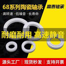 氧化锆全陶瓷轴承6800 6801 6802 6803 6804 6805 6806 6807 6808