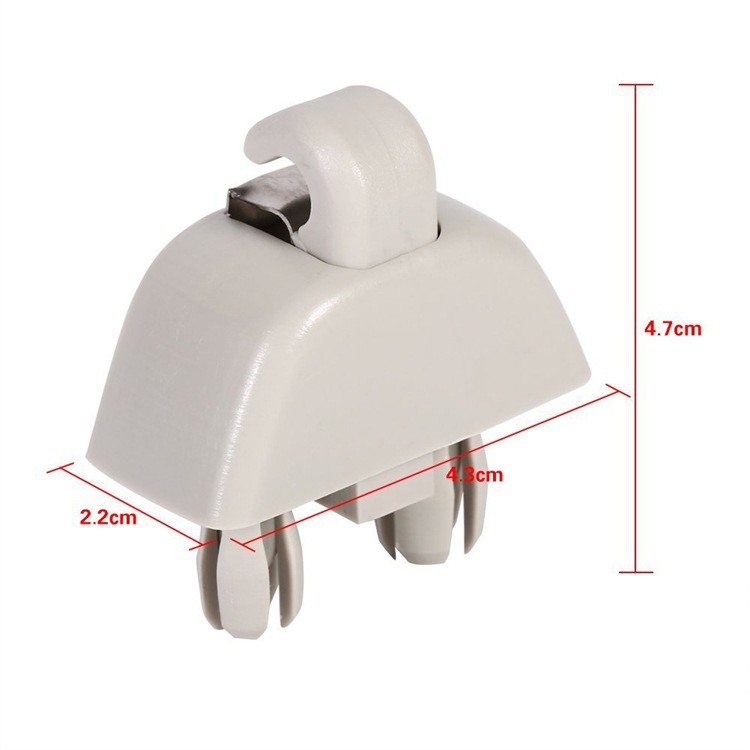 适用大众奥迪遮阳板化妆镜卡扣 化妆镜卡扣 太阳镜卡扣紧固件