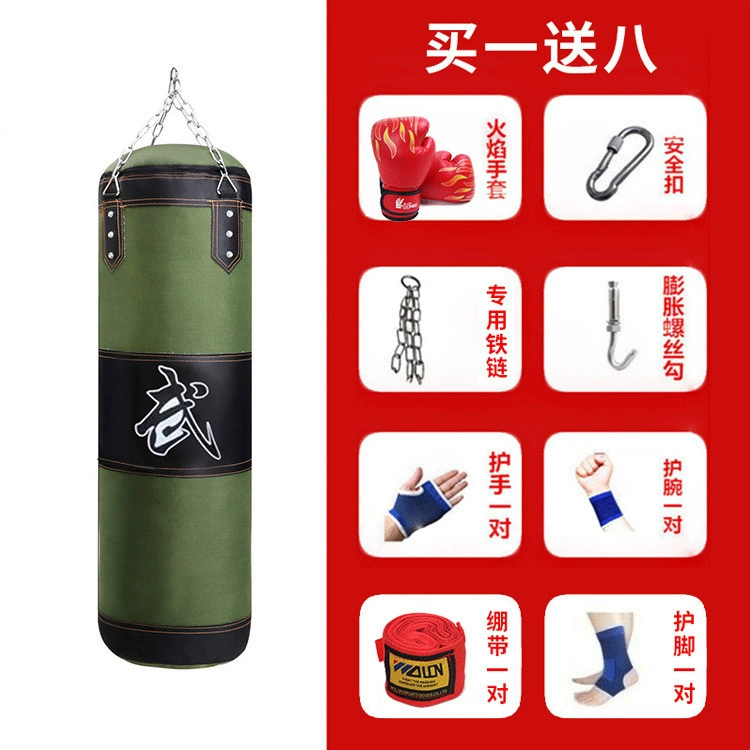 Sandbag for gym for training for taekwondo