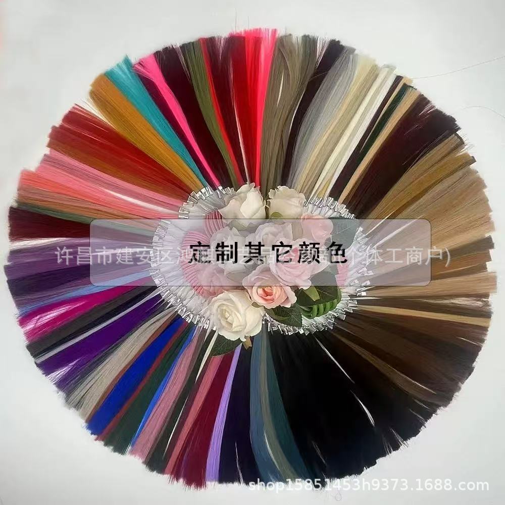 PVC fibra química de baja temperatura fluffy EZ trenza grande trenza fácil trenza image 31