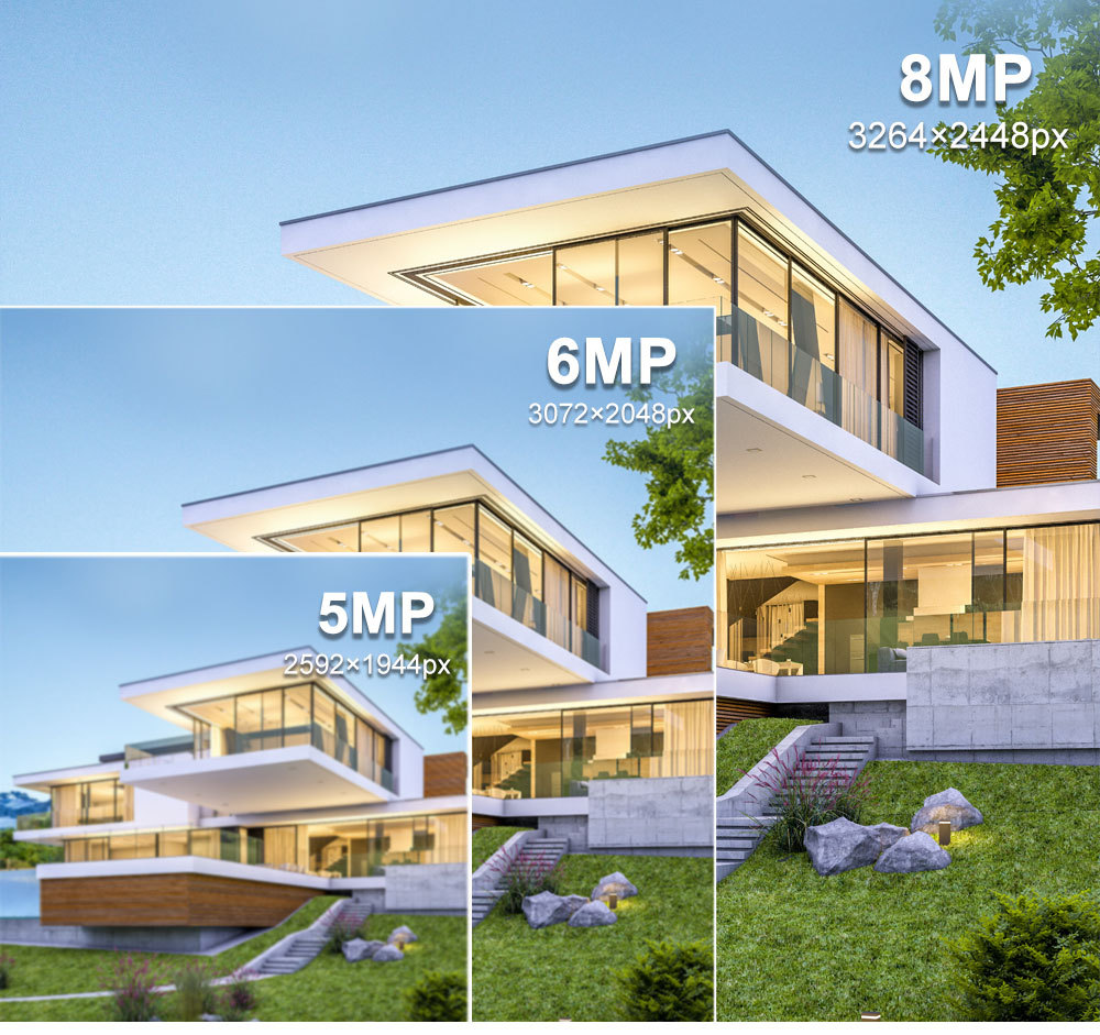 4 kanallı 8MP POE kamera, çift yönlü ses