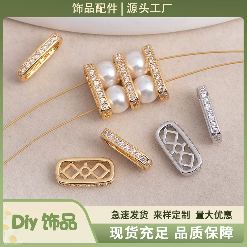 Zirconium, beads, bracelet, accessories, 18 carat, Chinese style