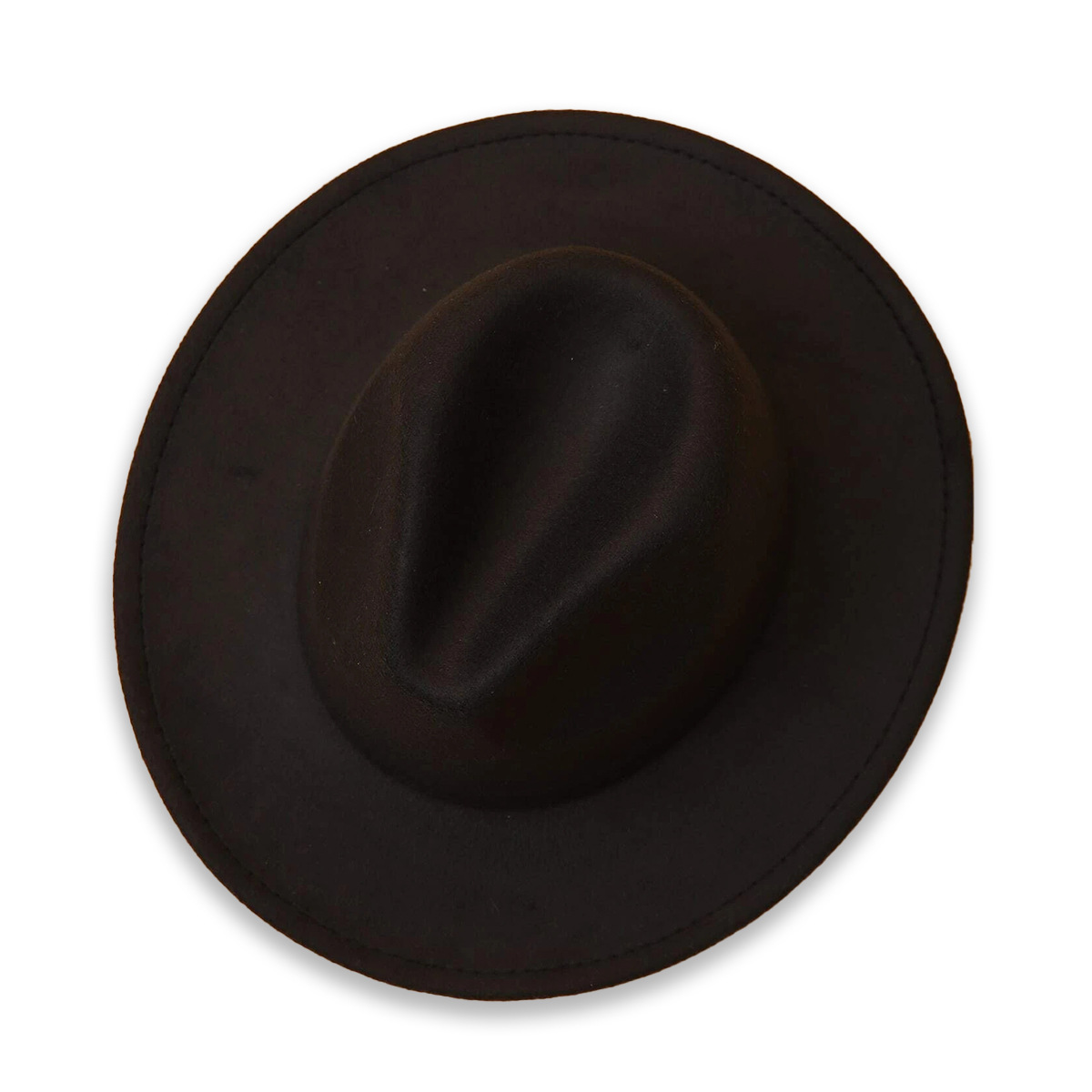 Wide-brimmed Sunscreen Fashion Black Jazz Hat Wholesale Nihaojewelry display picture 4