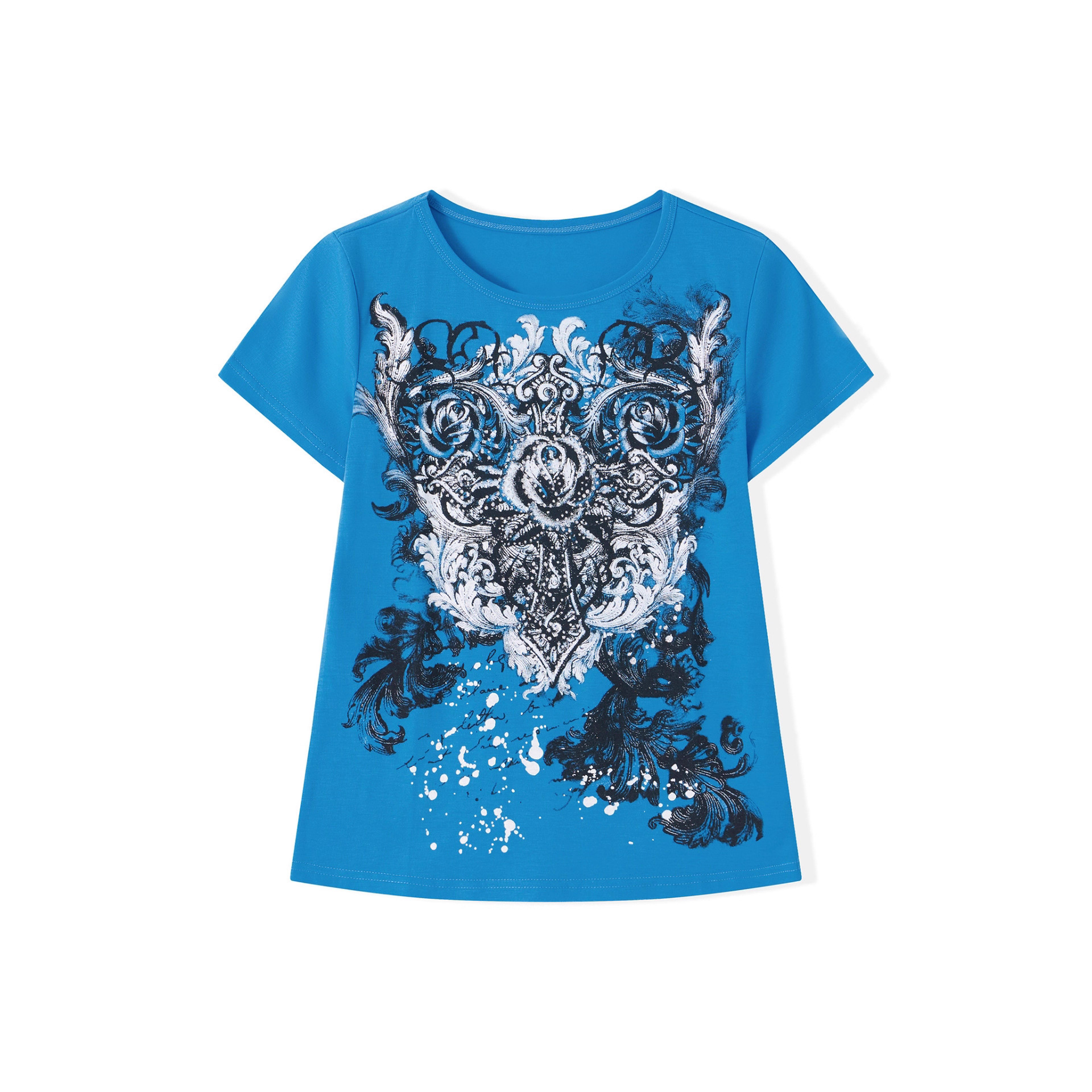 AliExpress 2025 European and American New Women Y2k Slim-fit Short-sleeved Printed Top T-shirt Spice Girls Fashion Vintage Women's Clothing