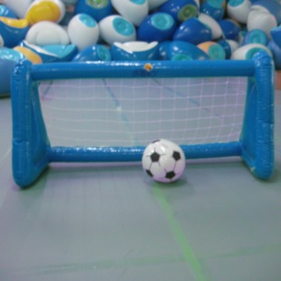 Factory Direct outdoor PVC inflatable football door parent-child interactive inflatable with tennis frame inflatable ball frame