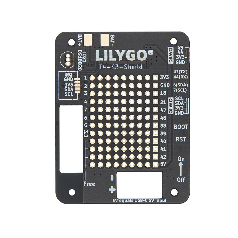 Разработка модуль LILYGO T4‑S3 ESP32‑S3, 2.41" AMOLED тач, Wi‑Fi и Bluetooth, Qwiic