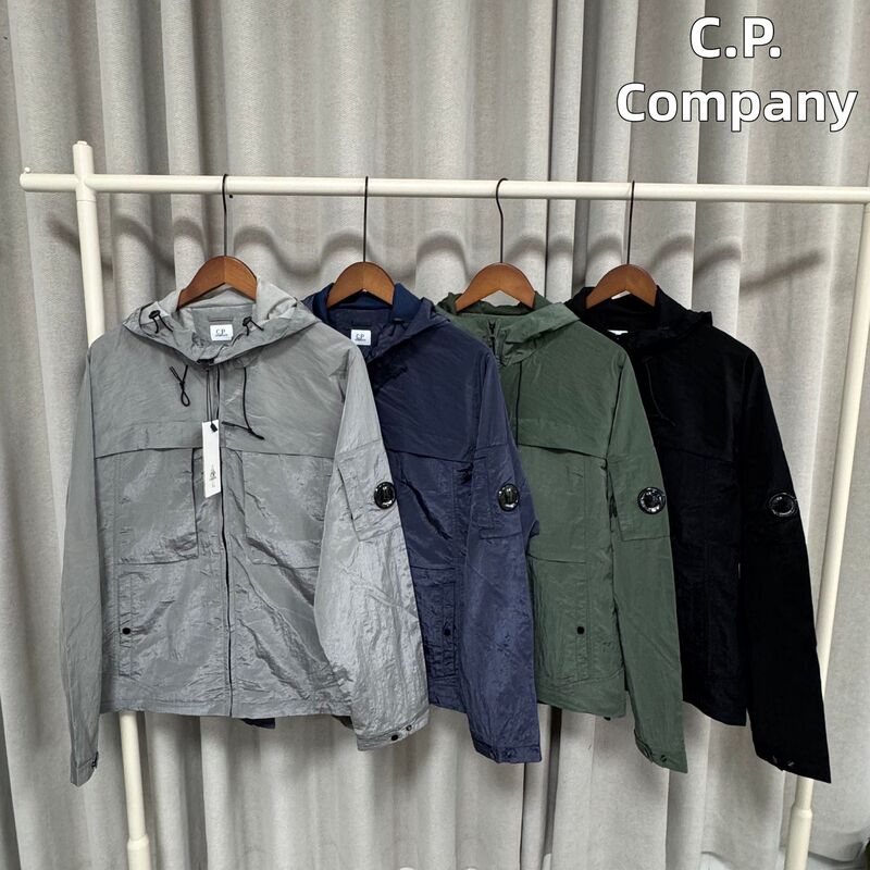 Cross-Border Foreign Trade Cp Company Spring Hooded Jacket European and American Casual Fashion Street Style for Men and Women Cross-Border Foreign Trade Cp Company Spring Hooded Jacket European and American Casual Fashion Street Style for Men and Women