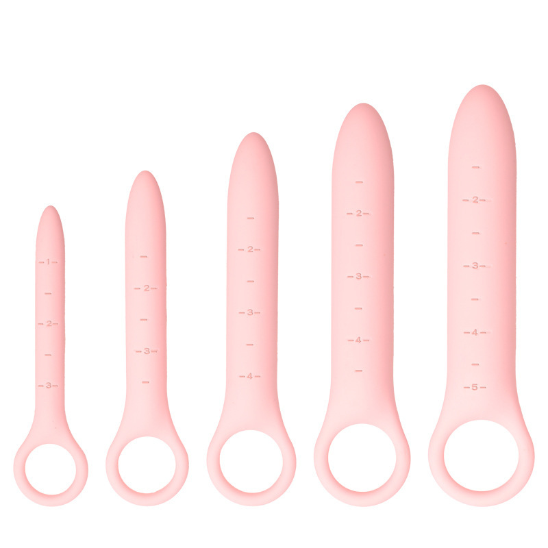 Five-Piece Silicone Vaginal Dilator Set with Graduated Scale for Progressive Training — detail image 14