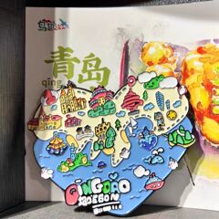 文化的で流行の冷蔵庫用マグネット、海南・青島の冷蔵庫用マグネット、カスタムメイドの威海文化冷蔵庫用マグネット、貴州の景勝地の冷蔵庫用マグネット