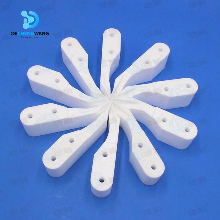 德诚旺 食品机械用聚四氟乙烯切刀块 包子机用塑料制品 四氟刀块