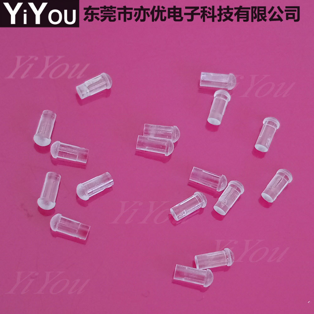 PC材质导光柱 增亮透明导光柱 LED圆柱形导光柱 塑胶导光柱增亮柱