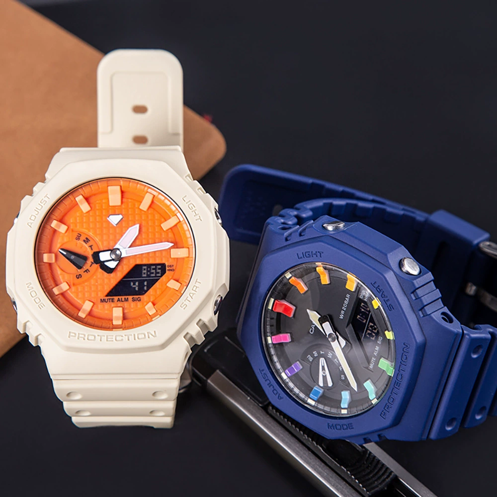 Аксессуары для часов из дуба Сельский дом Адаптируемые GA-2100 Вафельный клей Циферблат Трендовые аксессуары для часов Модифицированная волна