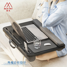 工厂直销膝上电脑桌简易办公桌懒人床上小桌子便携式车内办公桌