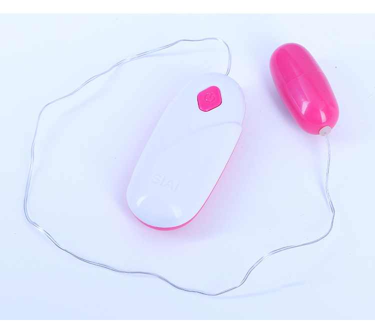 10-Frequency Jumping Egg Vibrator, FM Multi-Mode Massage, Rose Red ABS — detail image 12