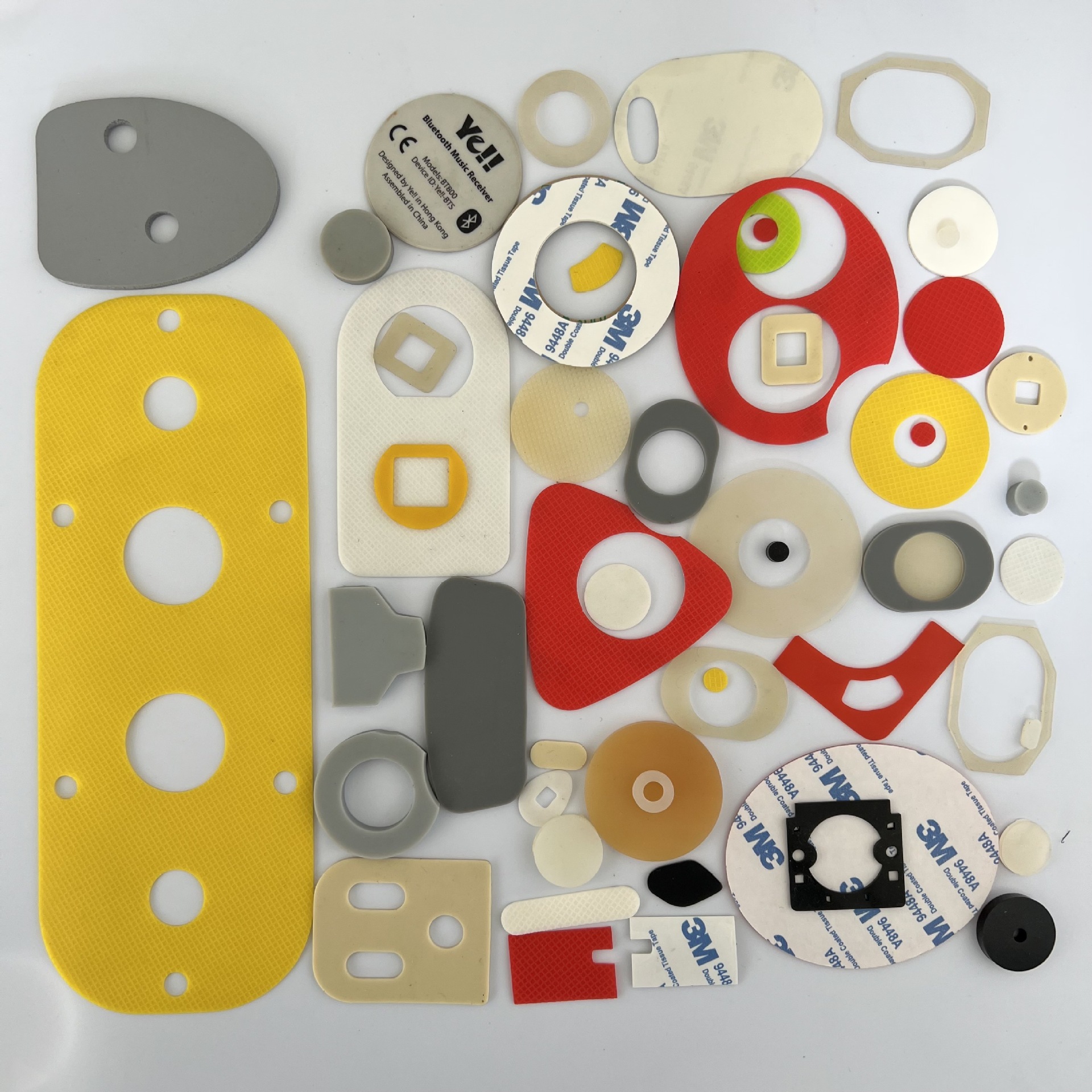 自粘硅胶垫 单面网格防滑硅胶脚垫  耐高温防滑硅胶垫 硅胶垫制品