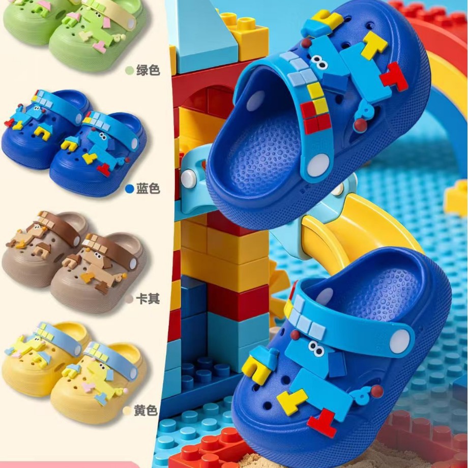 Hombres y niñas niños zapatos de agujero nueva moda bebés sandalias caseras de moda suave para niños zapatos de jardín al por mayor image 3