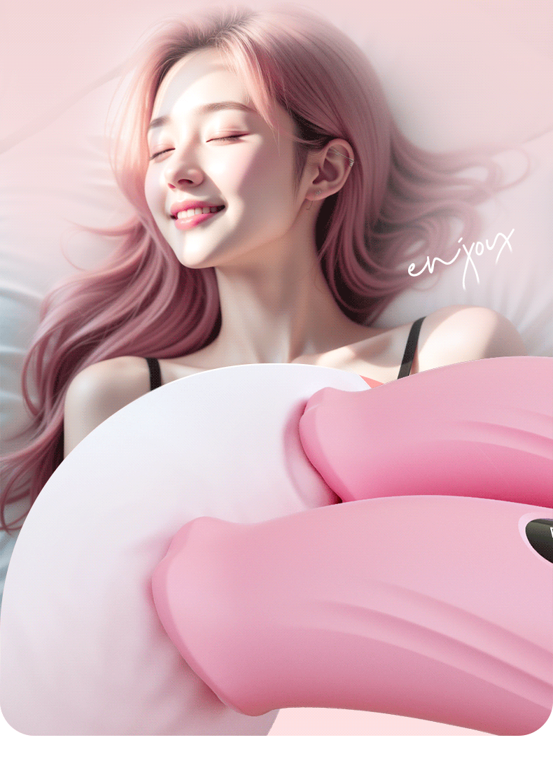 Dudu Red Lip Sucking Device Silicone USB Rechargeable Suction Vibrator — detail image 7
