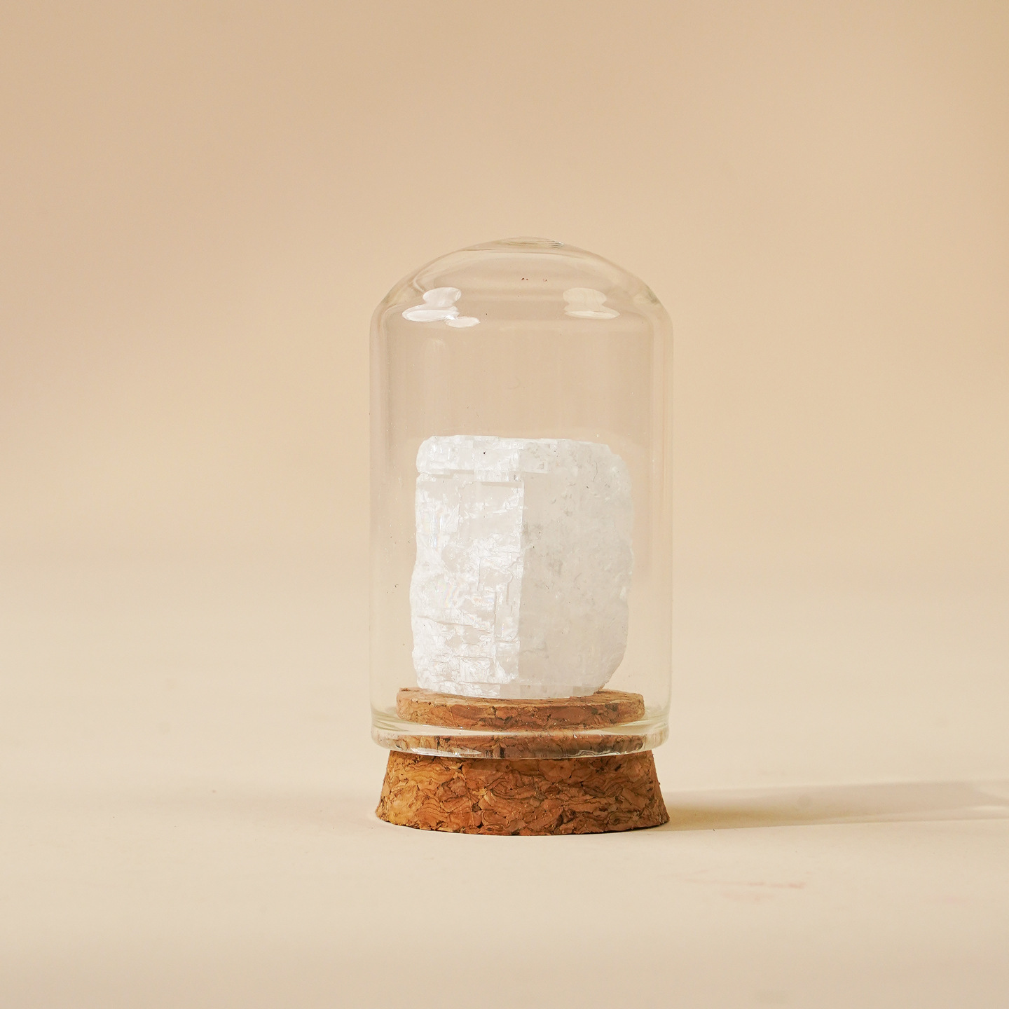 Natural Crystal Raw Stone Miniature World in a Bottle Mineral Specimen Wishing Bottle Raw Stone Colorful Gemstone Manufacturer Wholesale