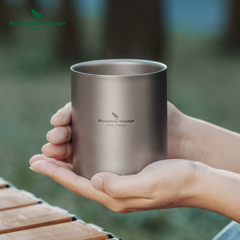 Кофейная чашка для кемпинга, антипригорание, 350 мл