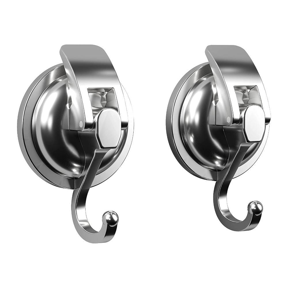 Suction Cup Hook Strong Punch-Free Vacuum Sticky Hook Glass Wall-Mounted Traceless Suction Cup Hook Kitchen Bathroom Cross-Border