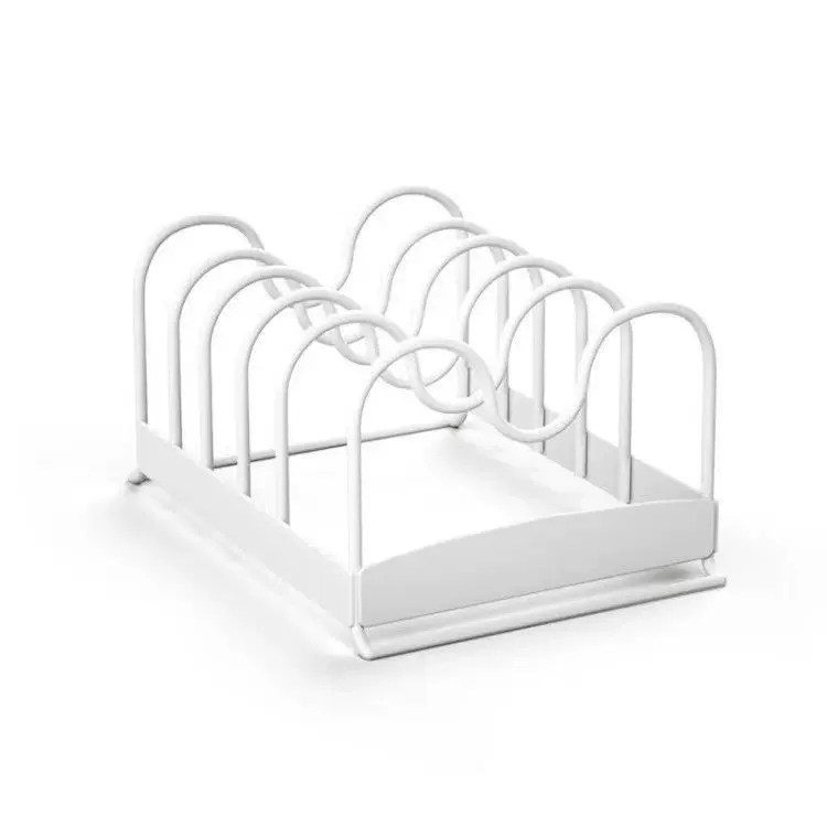 隔格多功能锅盖收集料理烤盘收纳架厨房置物架子