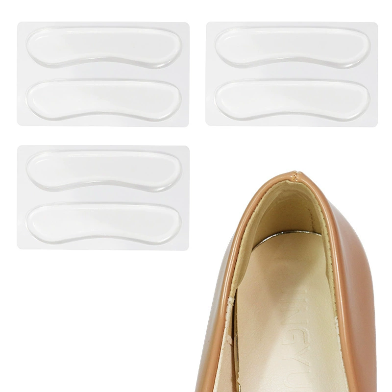 Плоская лунная наклейка сзади gel прозрачная стелька для мужчин и женщин