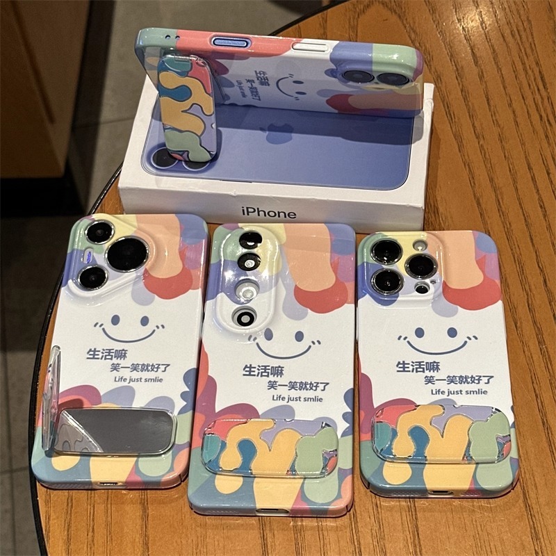 微笑生活适用于苹果16E手机壳12pro菲林8xs11新款14pro支架13plus|undefined