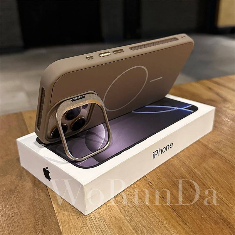 Soporte de lente de silicona orgánica de alta sensación para iPhone17PROMAX, cubierta de silicona de Apple16 a prueba de caídas