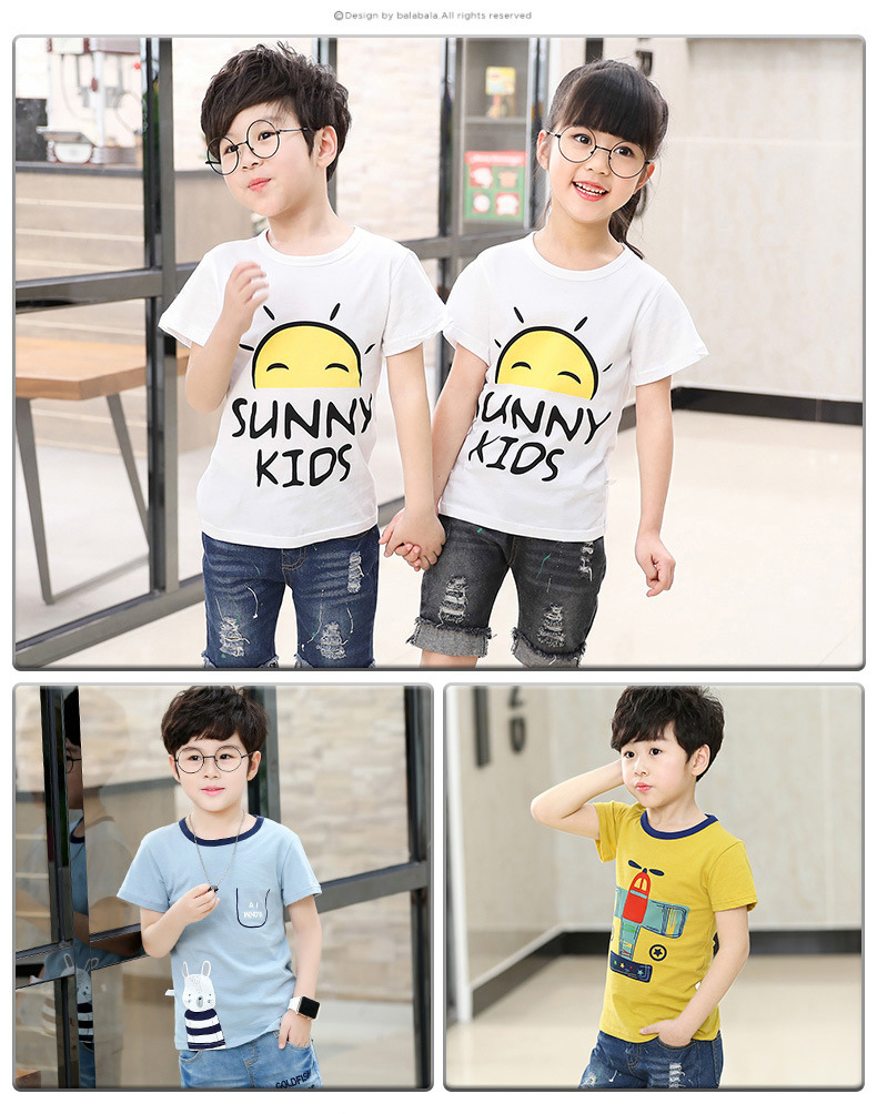 T-shirt enfant en coton - Ref 3440797 Image 60