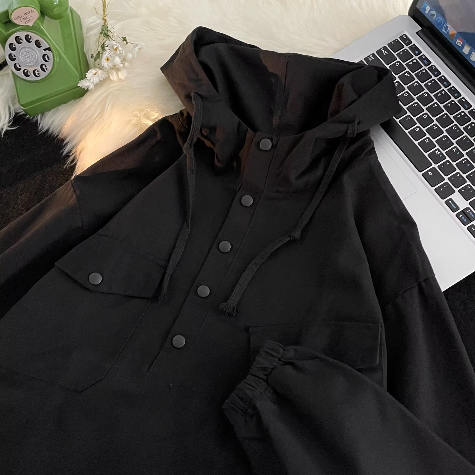 Men's Stormtrooper Hoodie Jacket Versatile Hip Hop Streetwear_voghion.com