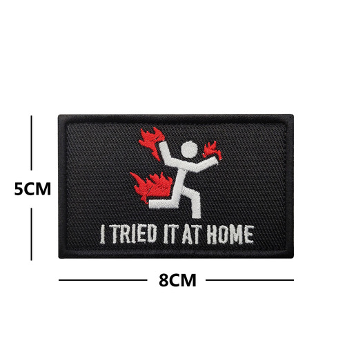 BACK HAND Knights Legion Crusader Embroidered Cloth Patch in god we trust patch