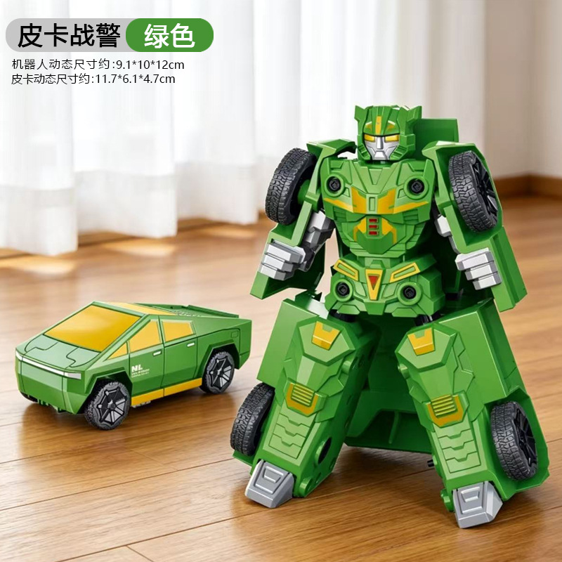 Transformed pickup truck [green] 706-95
