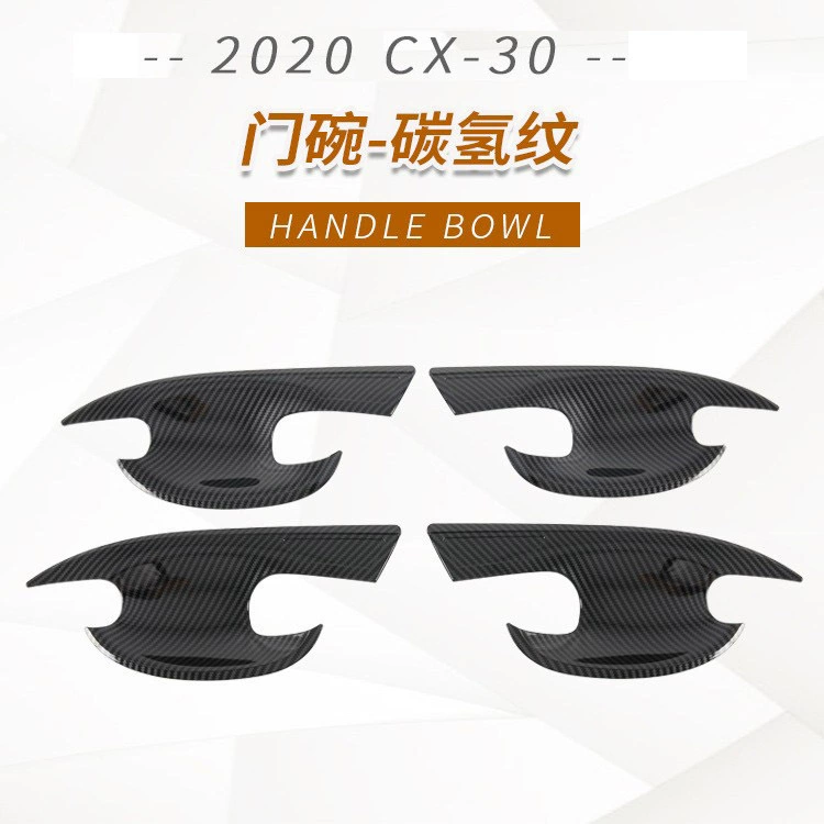 Подходящий 2020 CX-30 передний и задний противотуманый свет, заднее зрение крышка топливный бак дверь тяга ручной дождевой водной стекло-decoration стикеры