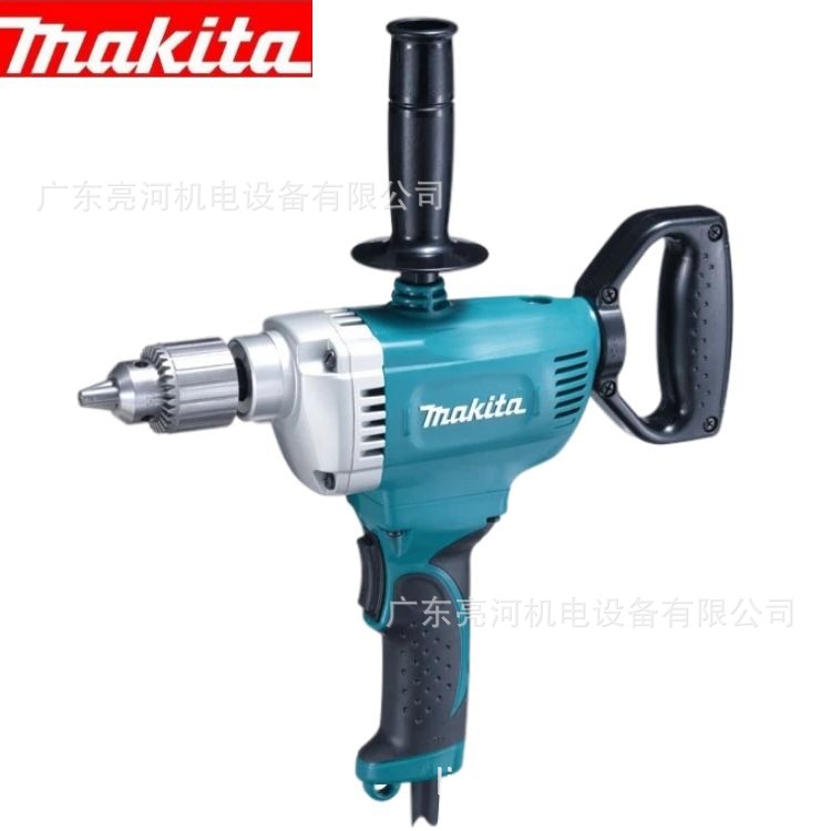 Makita/牧田 DS4011 手电钻单速正反转飞机手枪钻750W批发打孔装