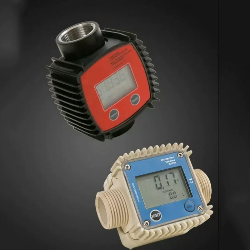 K24涡轮柴油汽油流量计 液体流量表 304不锈钢内螺纹计量水表