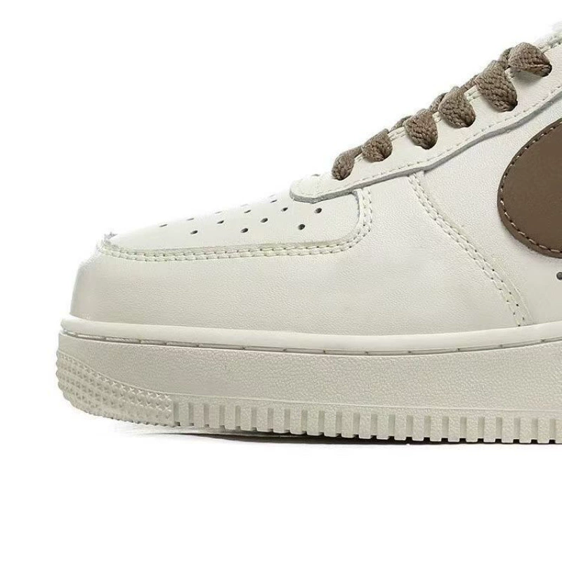 Низкие кеды Nike Air Force 1 (Nike Air Force 1), цвет wheat white, унисекс, размеры 36–45